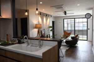 インダストリアルスタイルにこだわりカスタマイズ